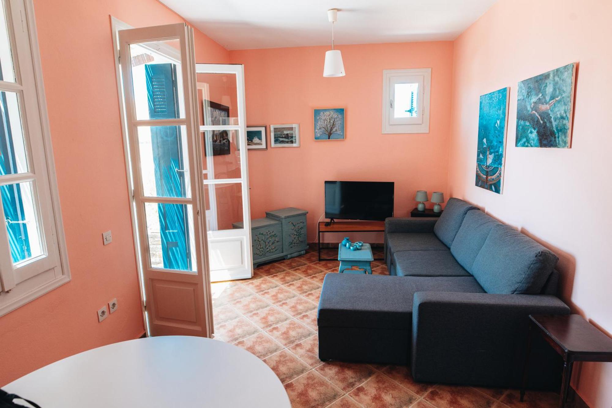 Villa Il Paradiso Andros Gavrio Habitación foto